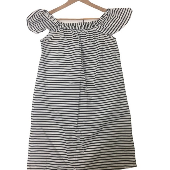 J. Crew Striped Off Shoulder Sundress  Small - Picture 2 of 5